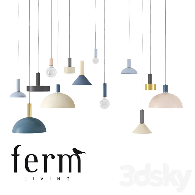 Ferm Living - Collect Lighting 3D Model