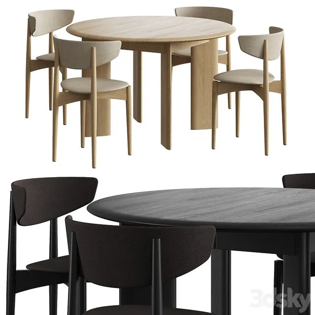 Ferm Living Herman-Bevel (Set) 3D Model