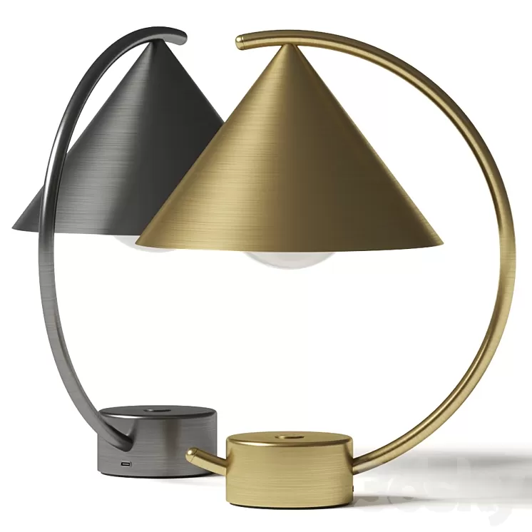 Ferm Living Meridian Table Lamp 3D Model Free