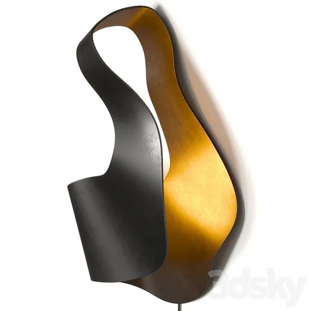 Ferm Living Oyster Wall Lamp 3D Model