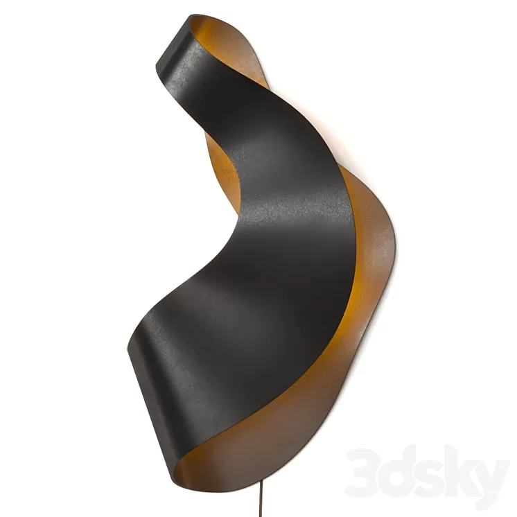 Ferm Living Oyster Wall Lamp 3D Model Free