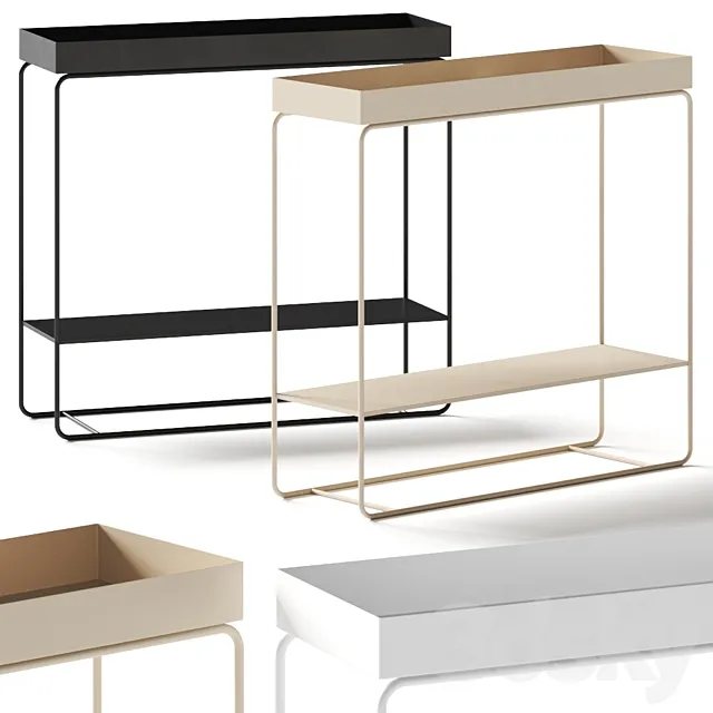 Ferm Living Plant Box Console Table 3D Model