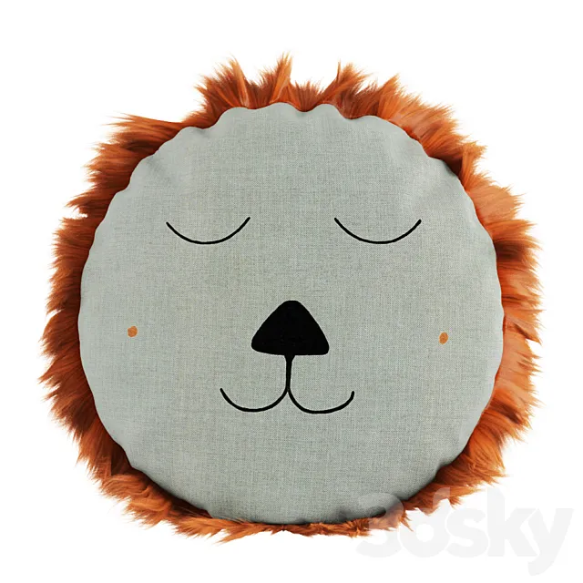 Ferm Living Safari Cushion 3DModel