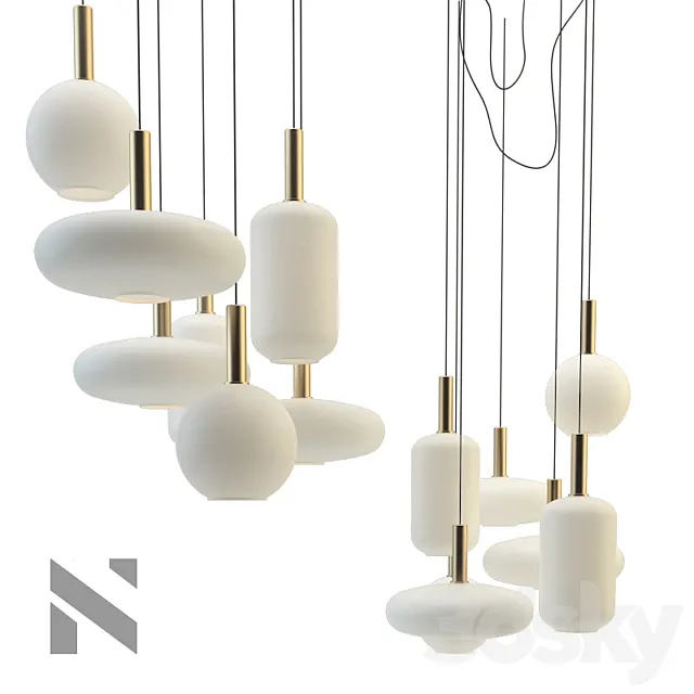 Ferm Living set 3DModel