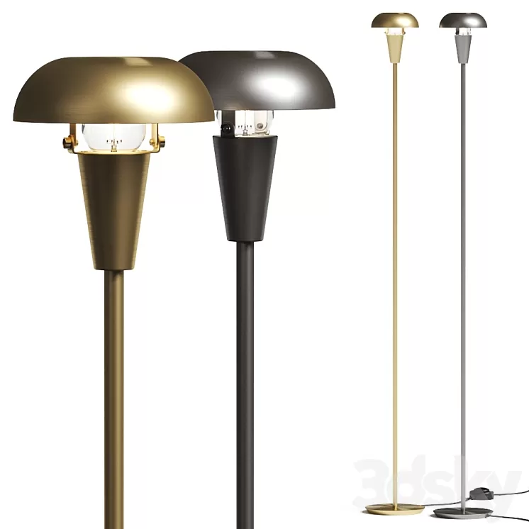 Ferm Living Tiny Floor Lamp 3D Model