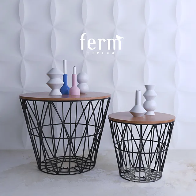 ferm_LIVING_baskets 3DModel