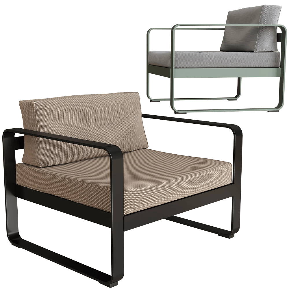 Fermob - Armchair Bellevie 3D Model