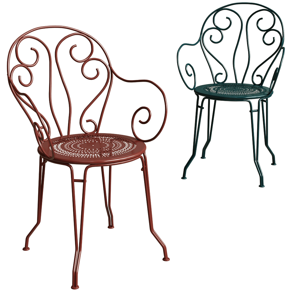 Fermob - Armchair Montmartre 3D Model