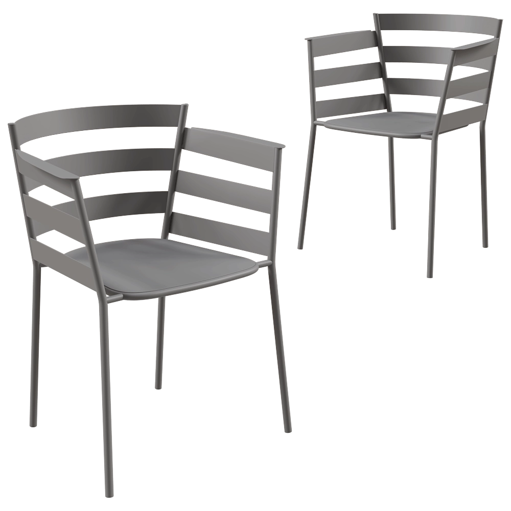 Fermob - Armchair Rythmic 3D Model