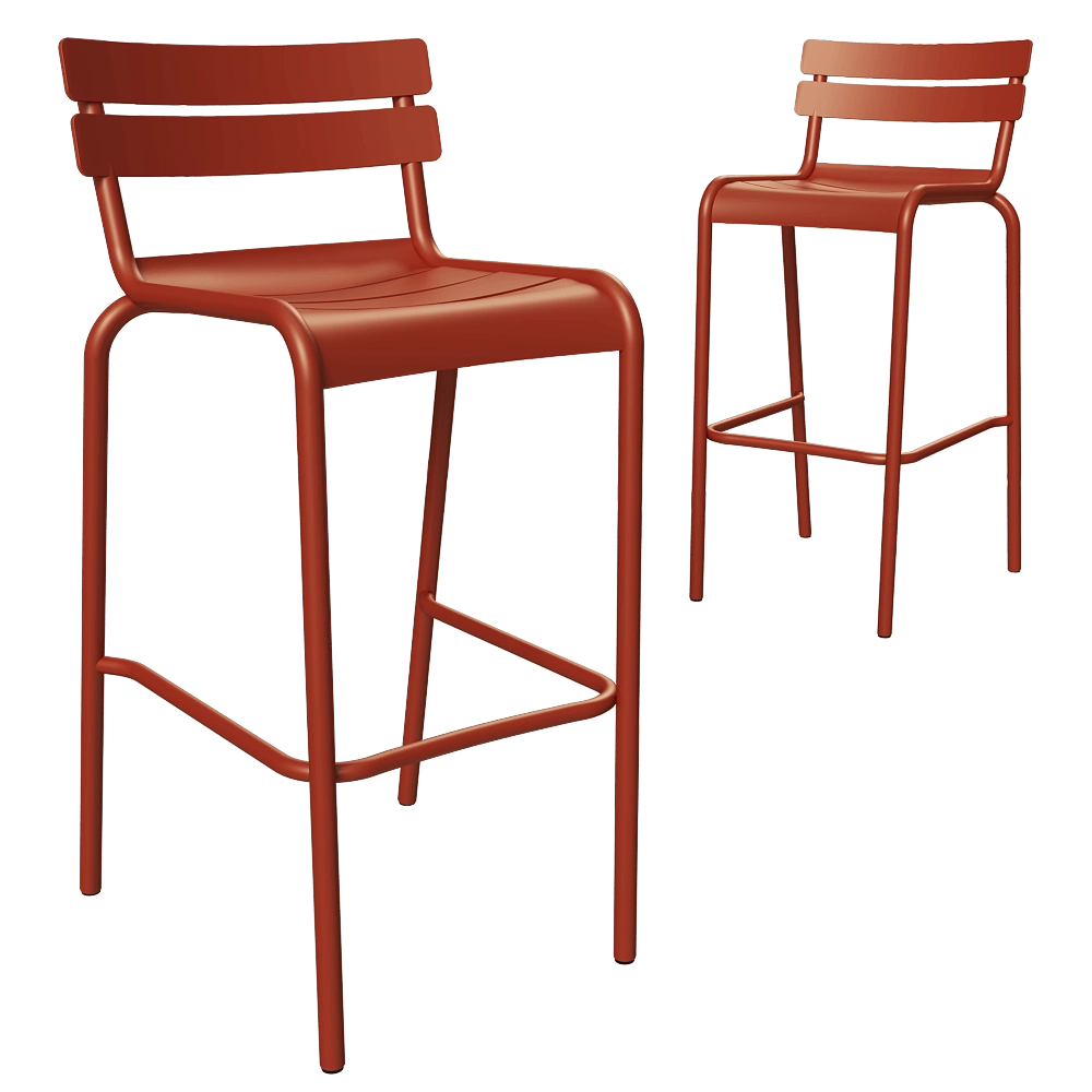 Fermob - Bar chair Luxembourg 3D Model