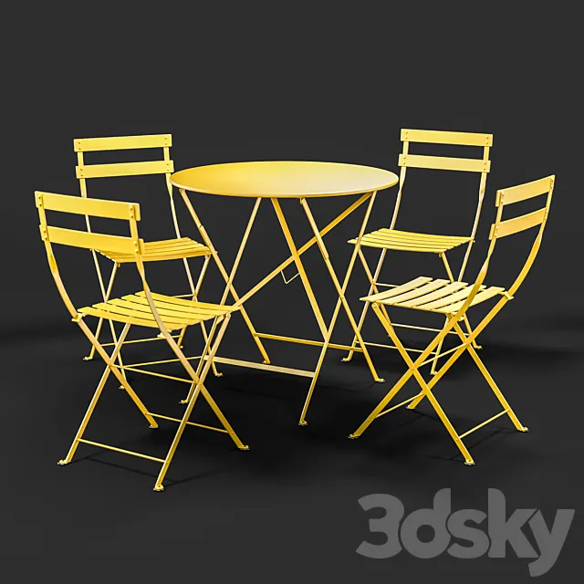 Fermob bistro 3D Model