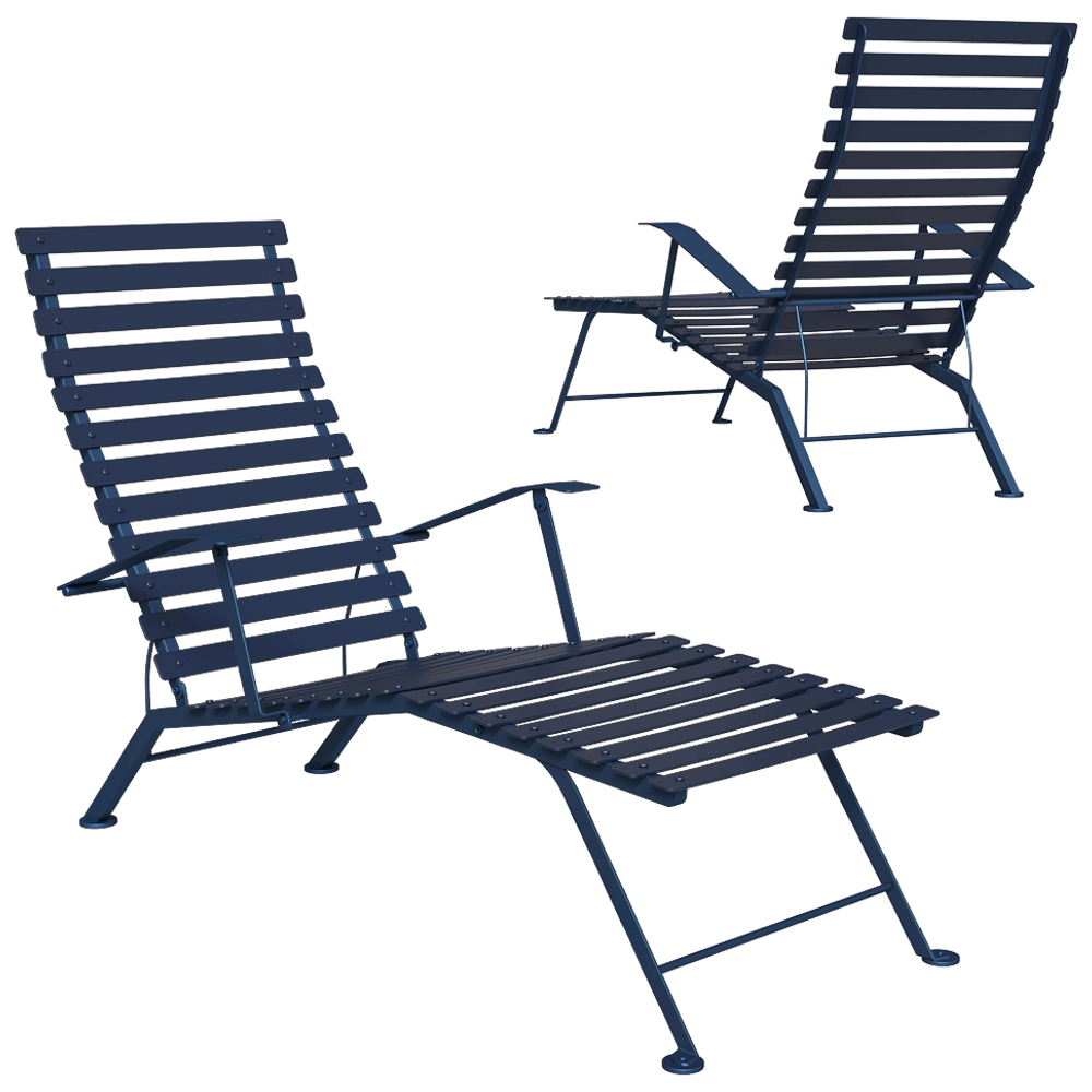 Fermob - Chaise longue Bistro 3D Model