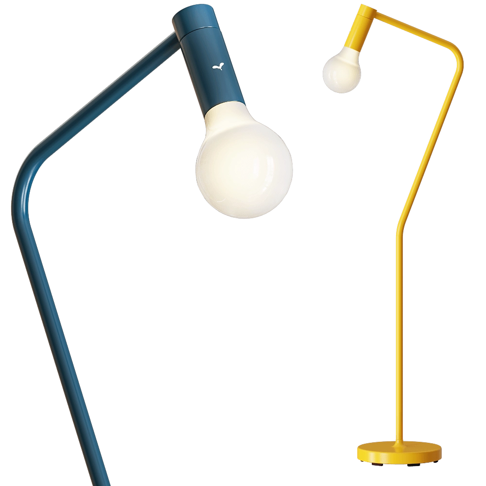 Fermob - Floor lamp Upright stand 3D Model