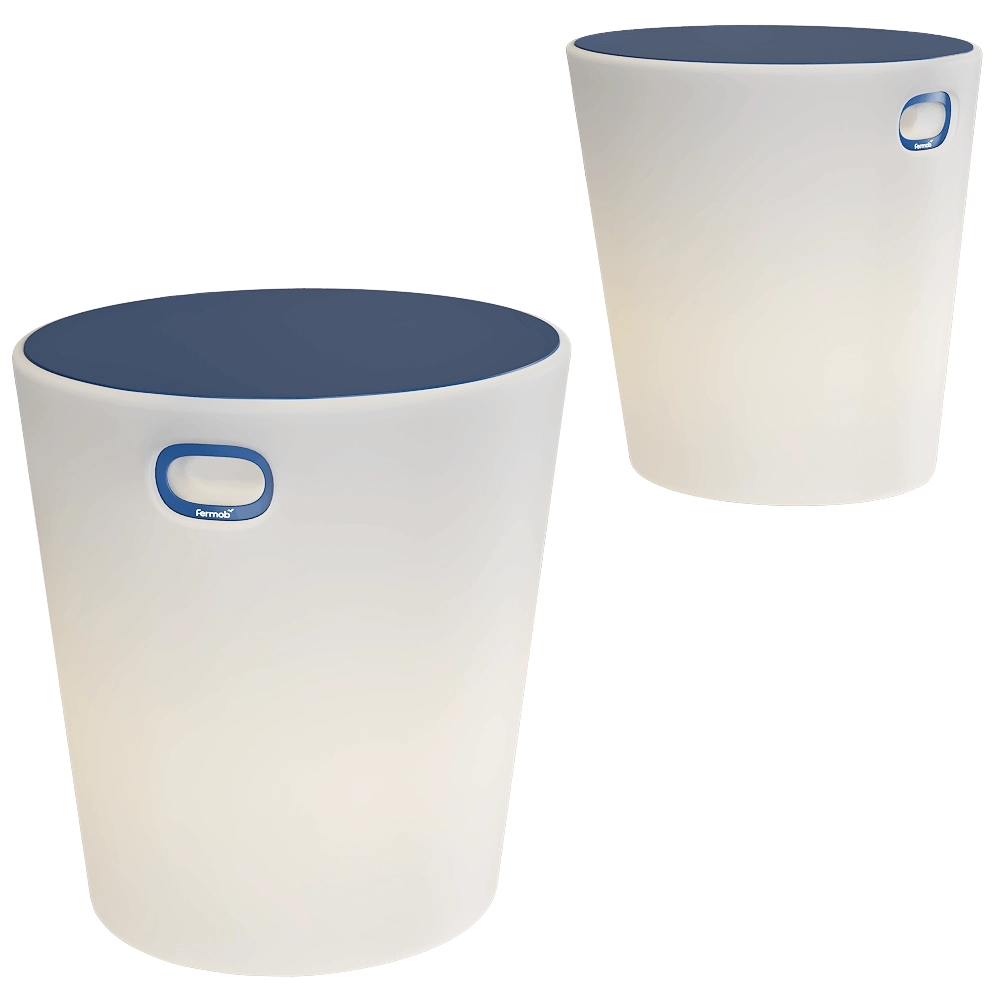 Fermob - Lighting stool Inoui 3D Model