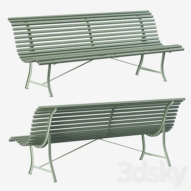 Fermob Louisiane Bench 3DModel