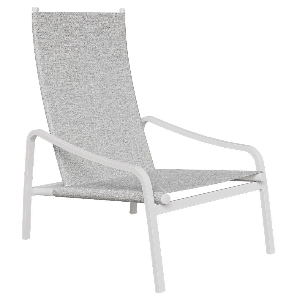 Fermob - Low armchair Alize 3D Model