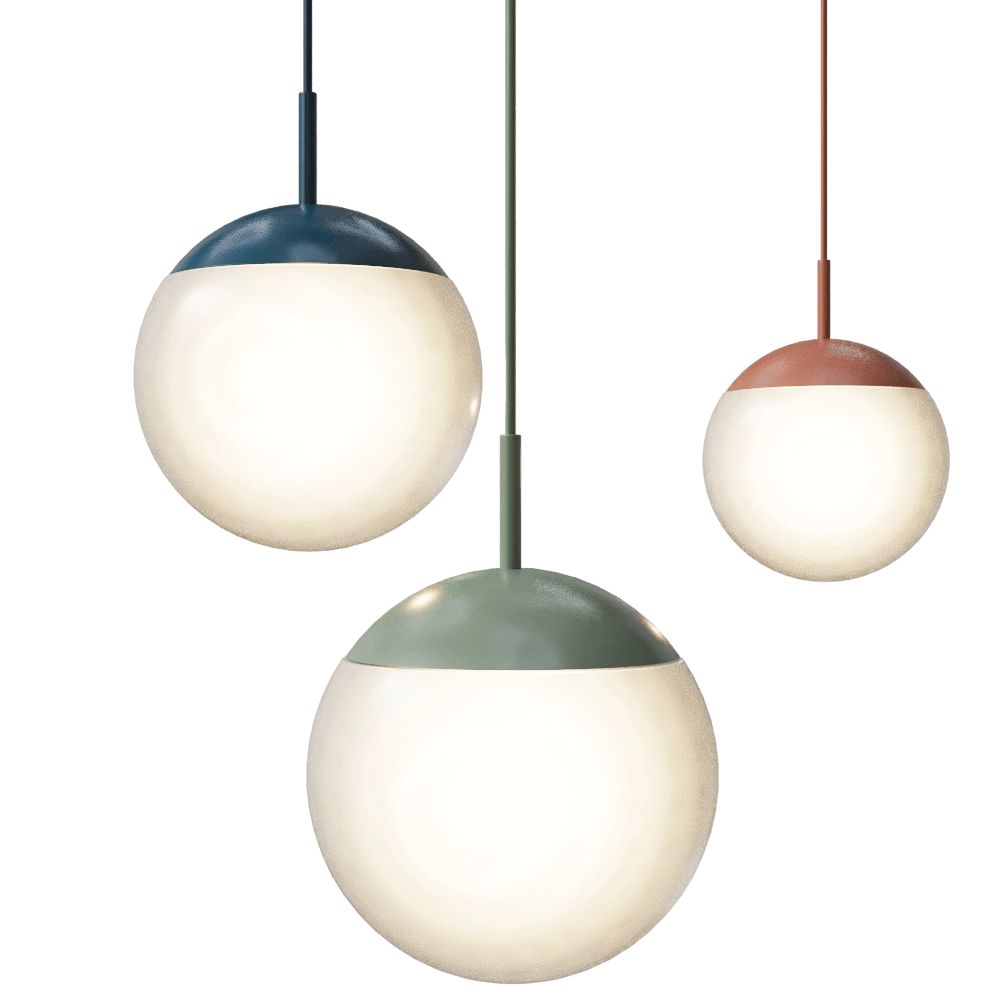 Fermob - Pendant lamp Mooon 3D Model