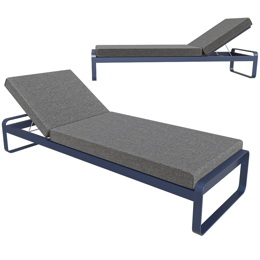 Fermob - Premium Sunlounger Bellevie 3D Model