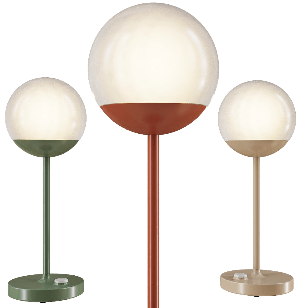 Fermob - Table lamp Mooon 3D Model