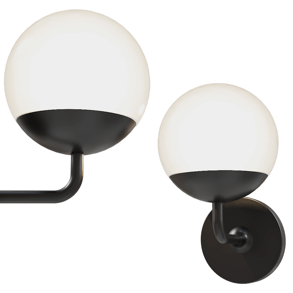 Fermob - Wall lamp Mooon 3D Model