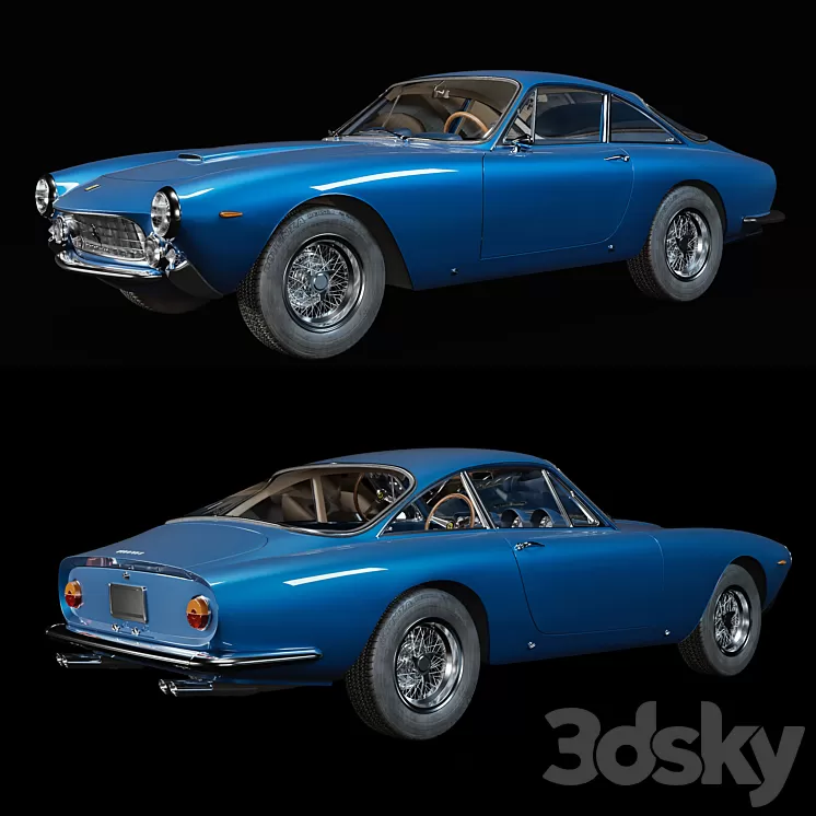 Ferrari 250 GT 3D Model Free