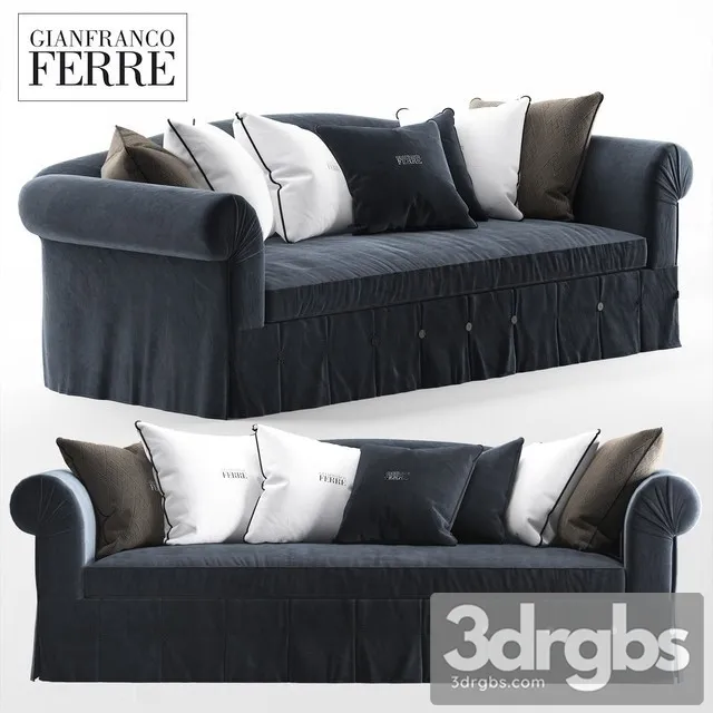 Ferre Sofa 01 3D Model Free