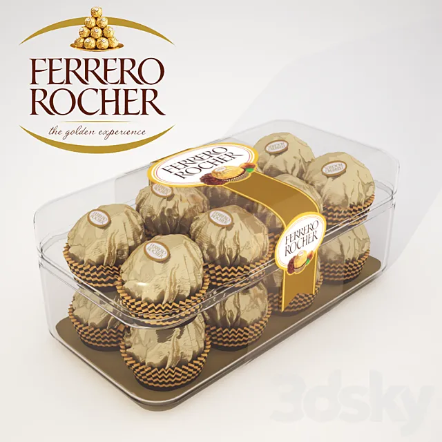 Ferrero Rocher 3D Model