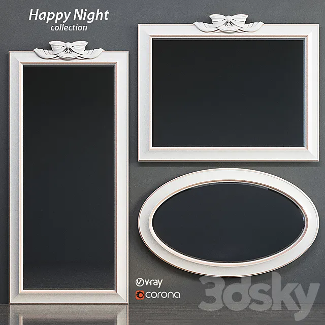 Ferretti e Ferretti mirror 3D Model