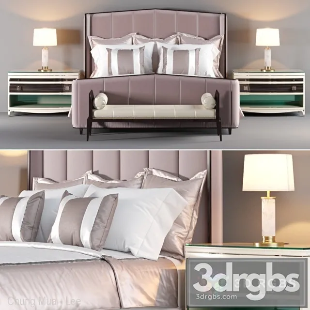Ferris Rafauli Bed 2 3D Model Free