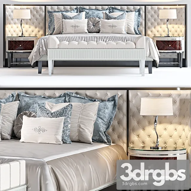 Ferris rafauli bed 3 3D Model Free
