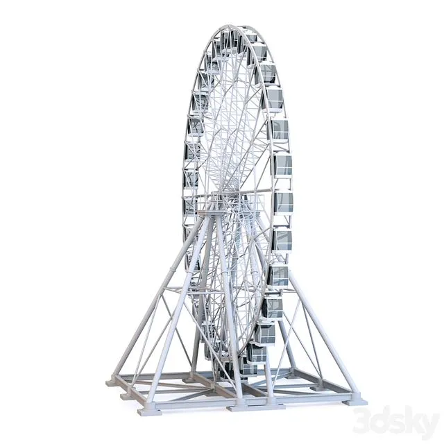 Ferris Wheel 3D Model