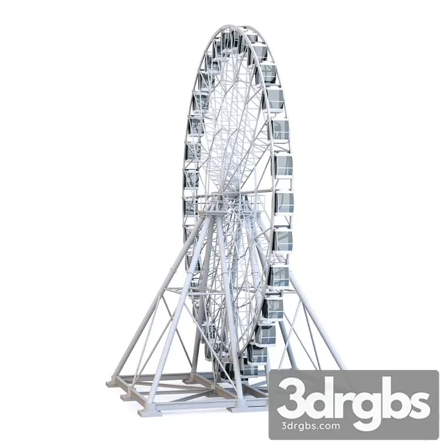 Ferris Wheel 3D Model Free