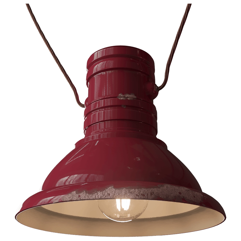 Ferroluce - Ceramic chandelier C1692 3D Model