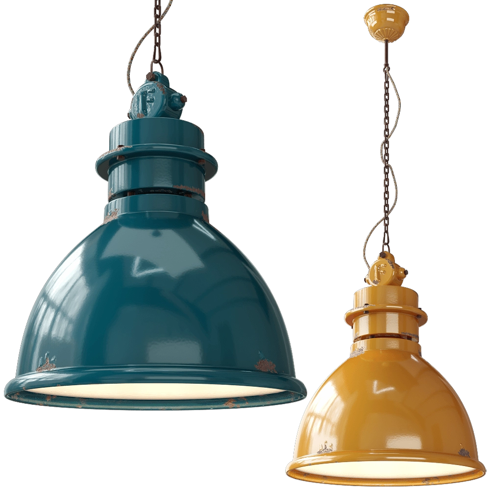 Ferroluce - Pendant lamp C1750 3D Model