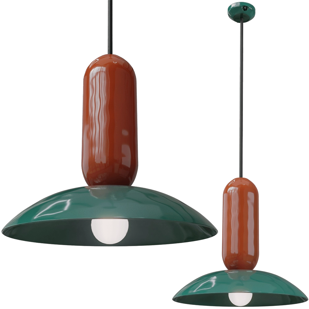 Ferroluce - Pendant lamp C2630 3D Model