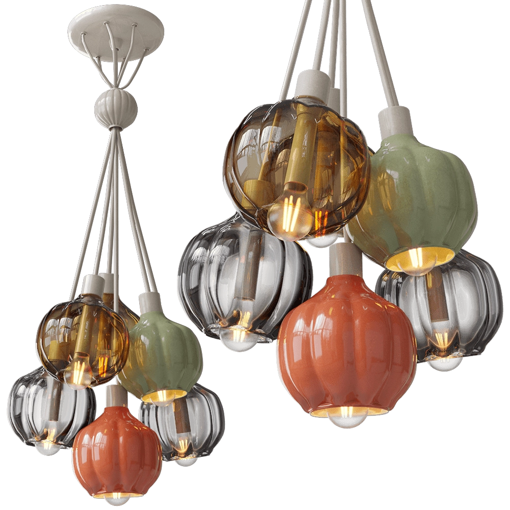 Ferroluce - Pendant lamp C2646 3D Model