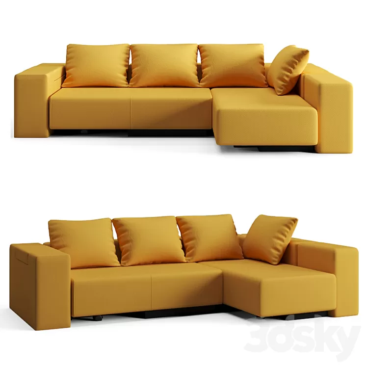 FEYDOM BonBon | Modular convertible sofa 3D Model