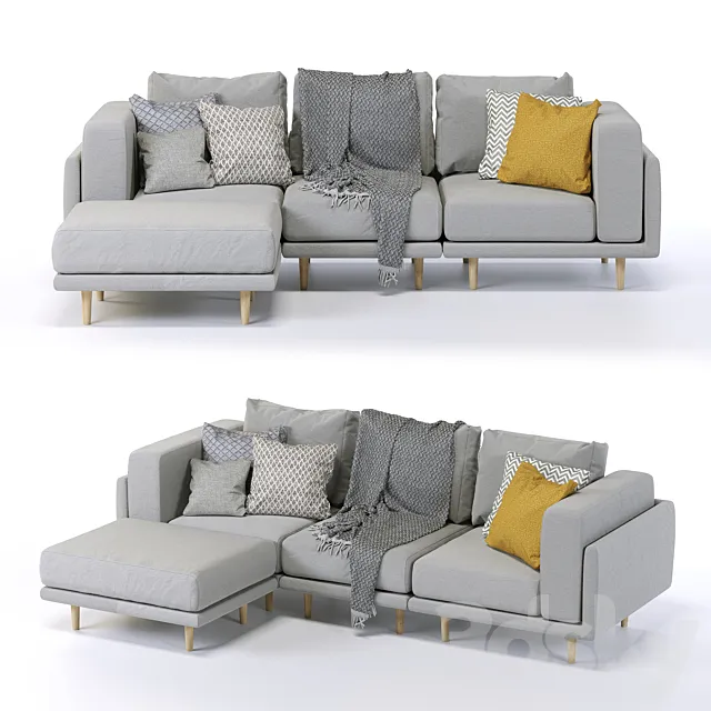 Feydom Clooods Modular Sofa 3D Model