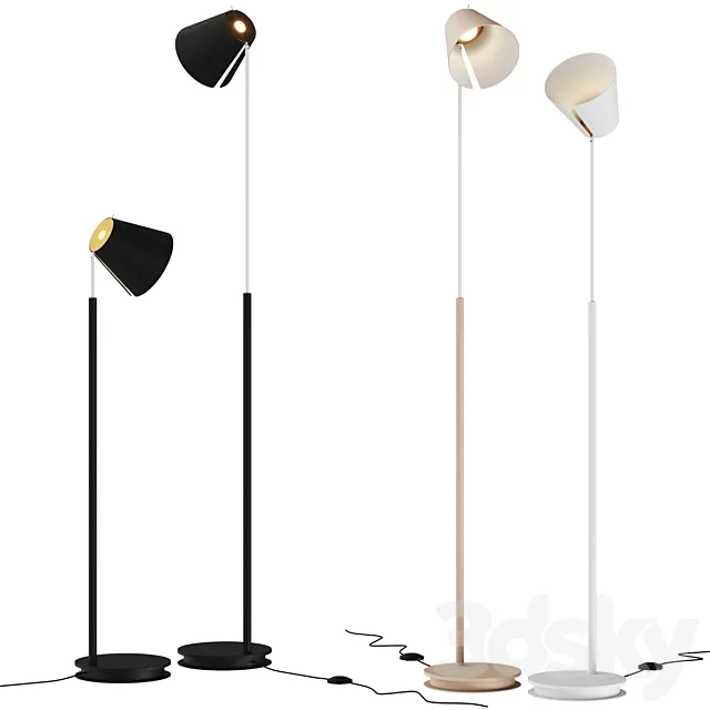 Fez S DTW Baltensweiler Floor Lamp 3D Model