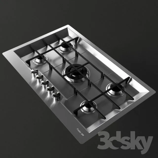 Ffoster KE 79.5F.FT - 7601 032 3D Model