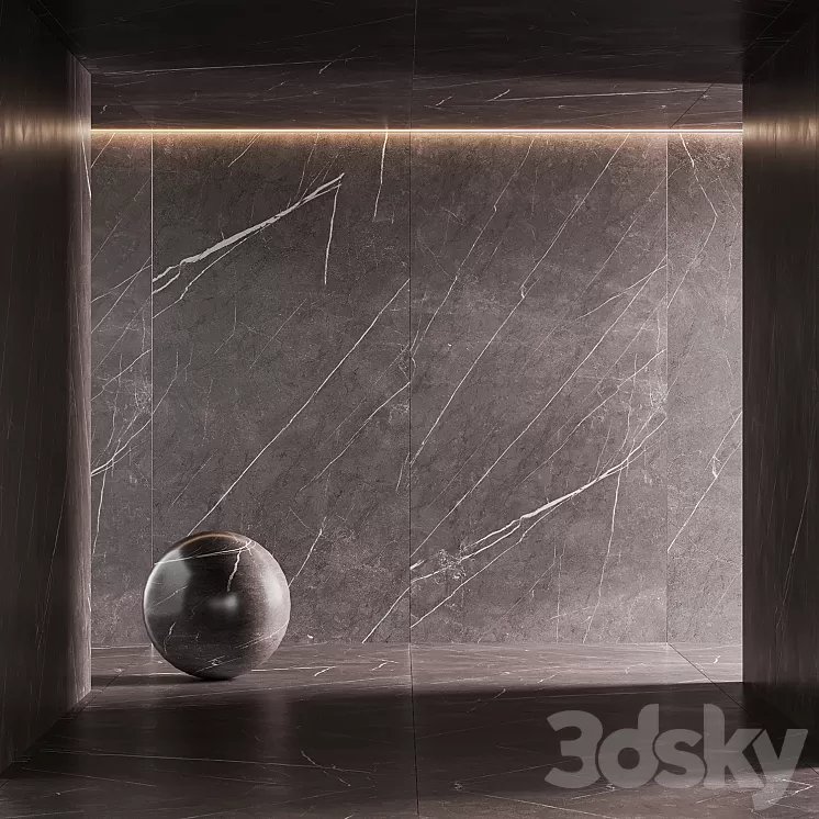 Fiandre Marmi Maximum Petra Gray 3D Model Free