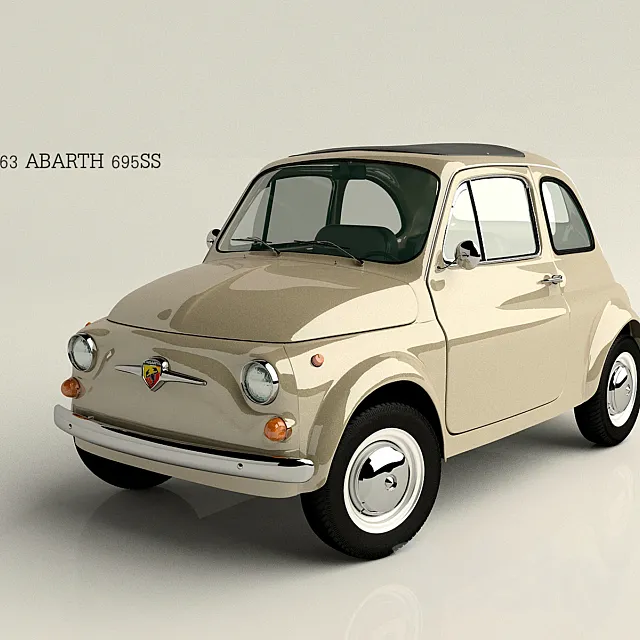 Fiat ABARTH 695SS 1963 3DModel