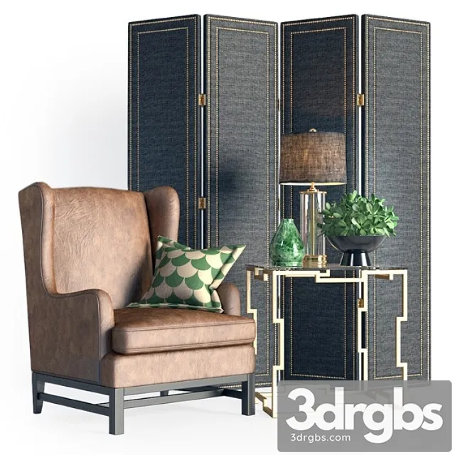 Fifer barrister bancroft rialto-set1 2 3D Model Free