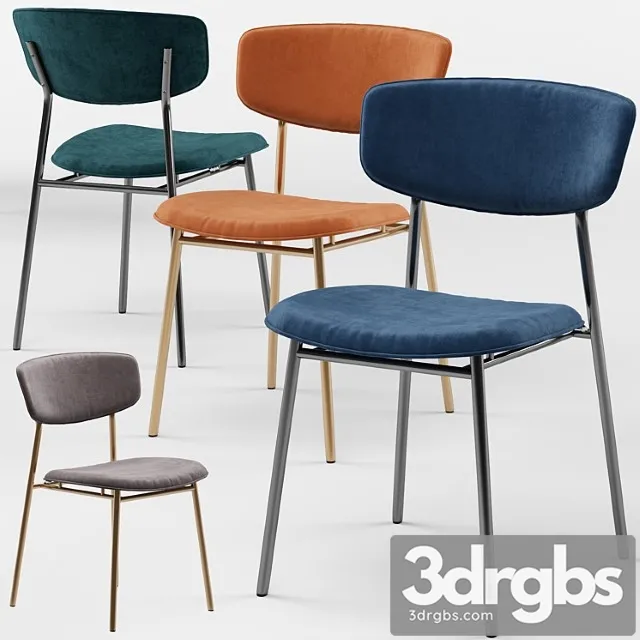 Fifties chair - calligaris 2 3D Model Free