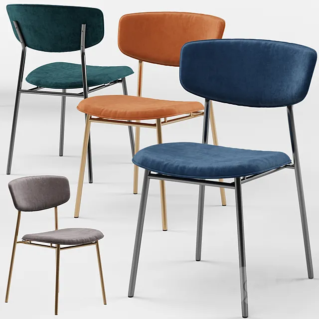 Fifties chair - Calligaris 3D Model