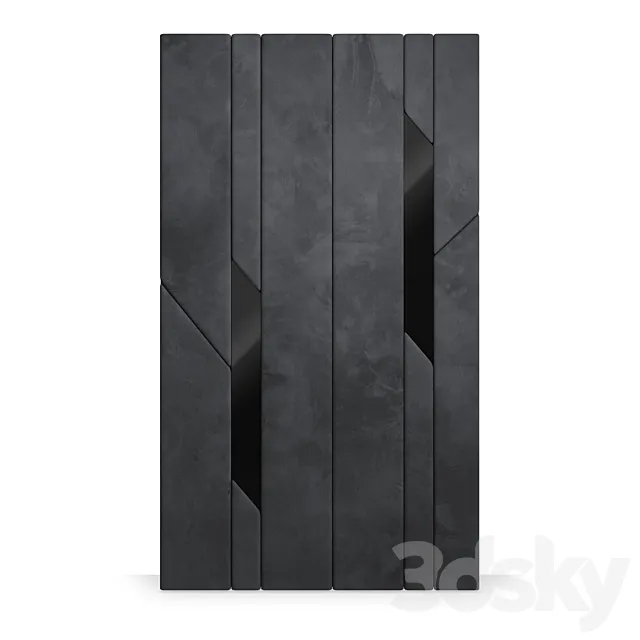FIFTYFOURMS Euphoria Wall Panels 3D Model