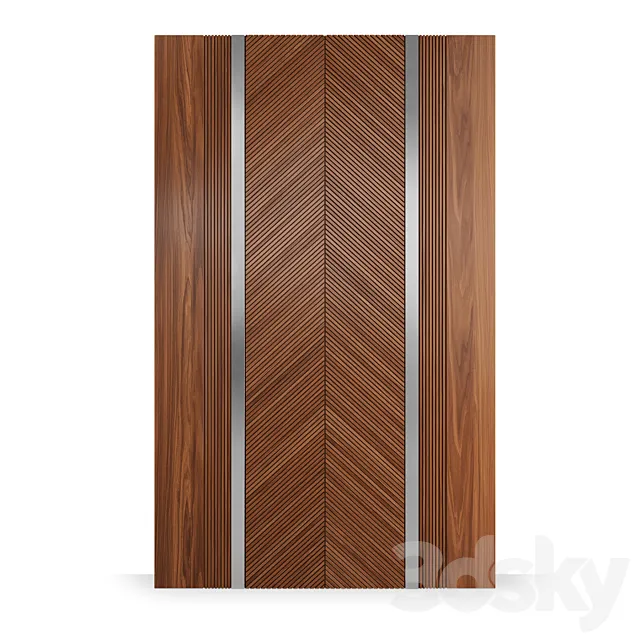 FIFTYFOURMS Krypton wall panels 3D Model