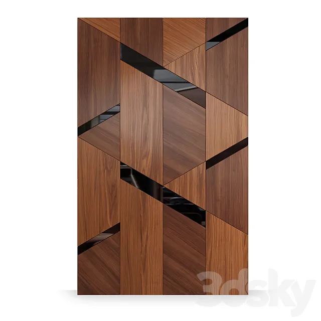 FIFTYFOURMS Wall panels Eos 3D Model