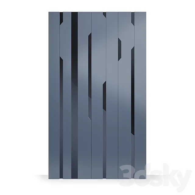 FIFTYFOURMS Wall panels Utopia 3D Model