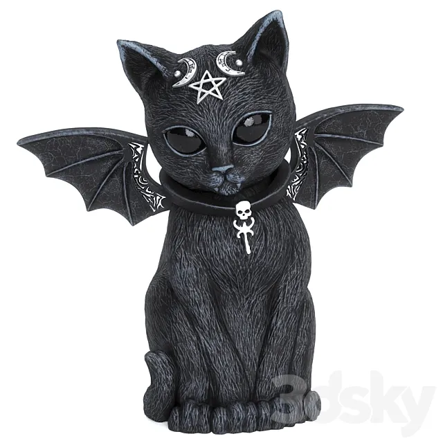 Figurine Black Cat Free Download